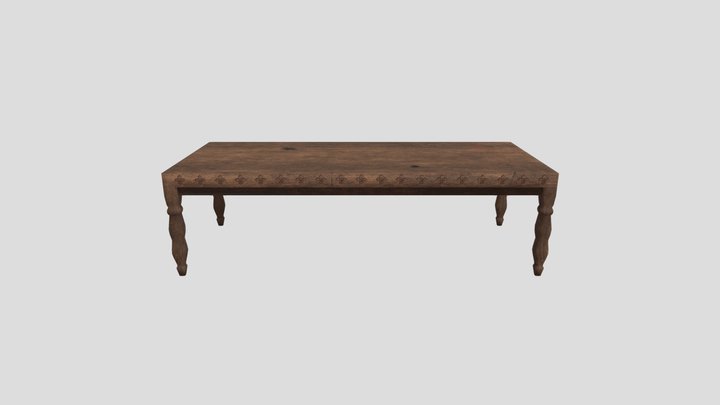 Dining Table 3D Model