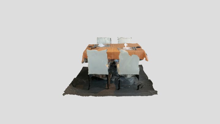 CandleTable 3D Model