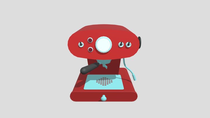HT Detailing Cofemaker 3D Model