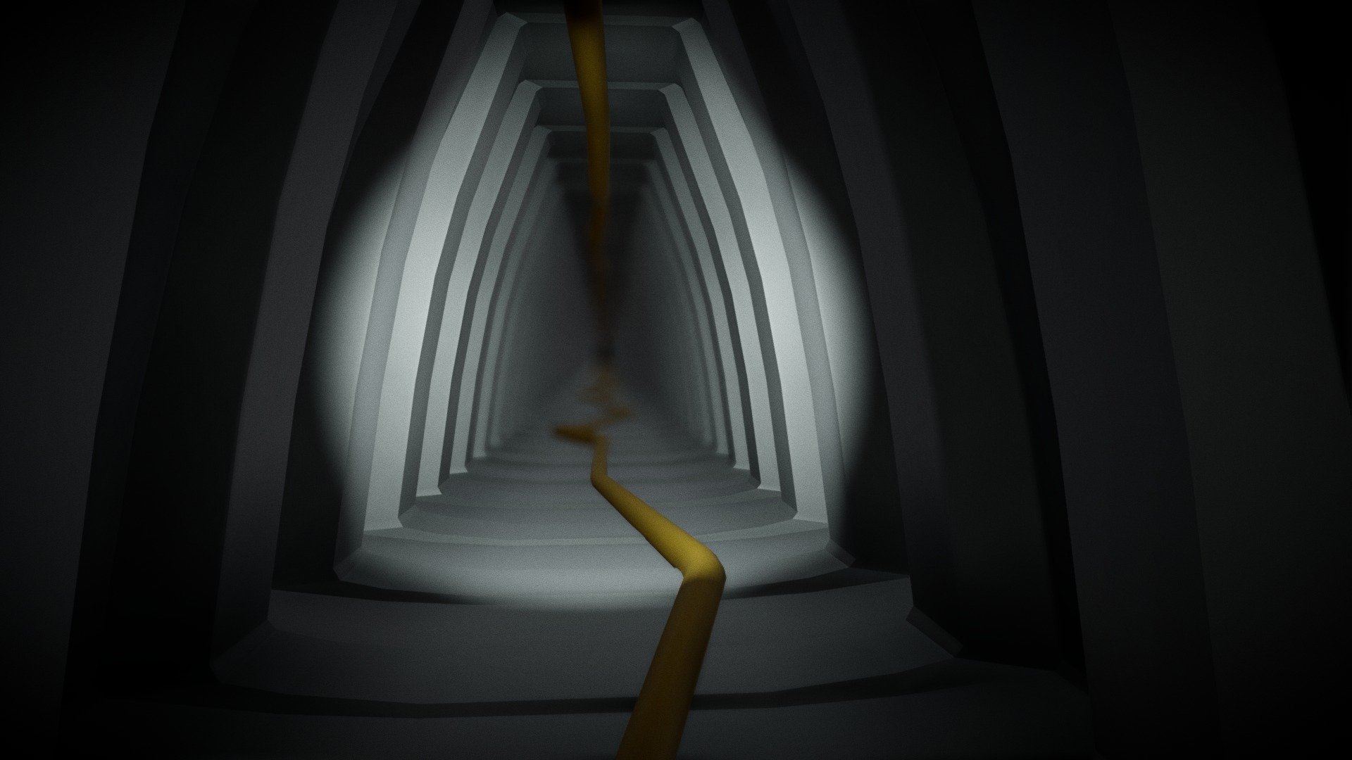 Looping Sci Fi Tunnel Test