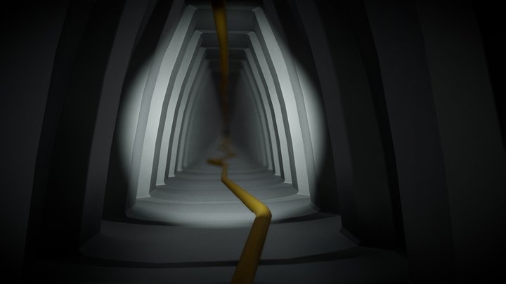 Looping Sci Fi Tunnel Test – Free 3D Model STL