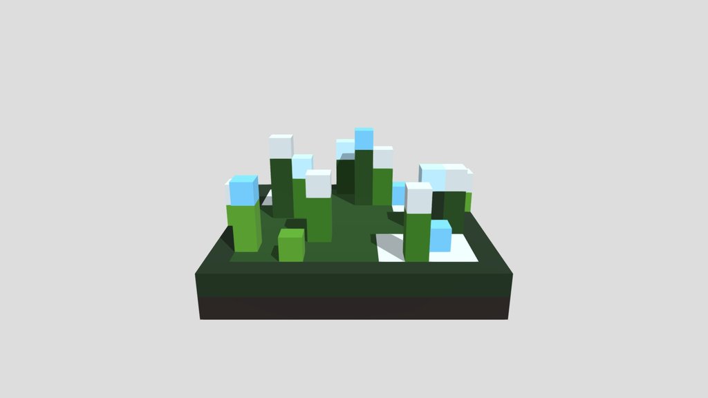 Frosted Grass - Voxel 32x32