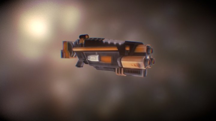 Gun 3D Model
