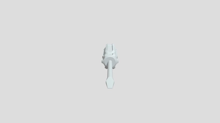 FlatHead_Screwdriver 3D Model