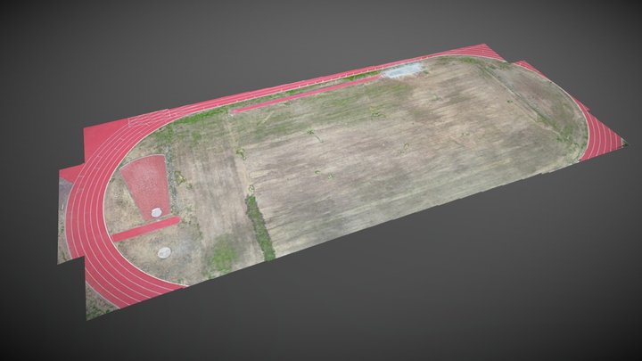 PTE TTK/BTK Sportpálya 3D Model