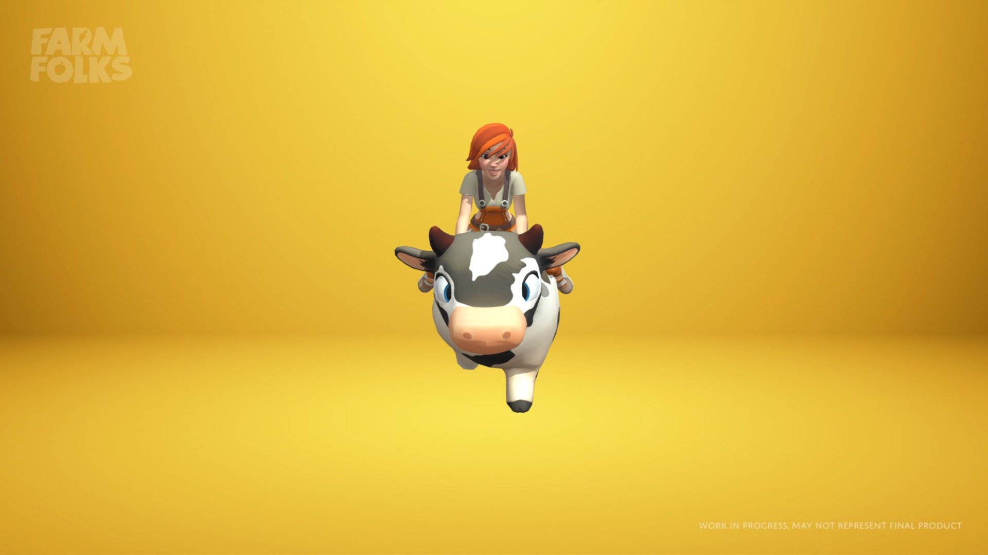 Riding Cow Sprint Animation [Farm Folks] - 3D model by Crytivo [17bc7c1 ...