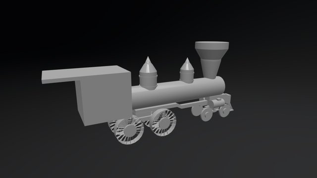 Train in Progress 3D Model