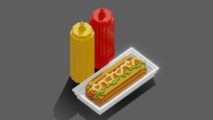 hotdog 3D Model