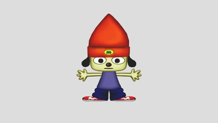PaRappa The Rapper 3D Model