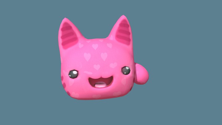 Tabby Slime ~ 3D Model