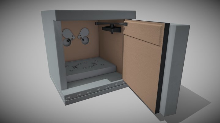 Сabinet for storing flammable liquids – Kostenloses 3D-Modell STL