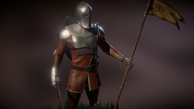 Guard 3D Model