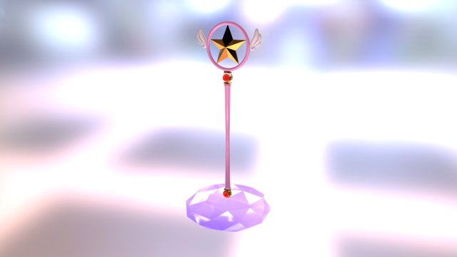 Cardcaptor Sakura wand 3D Model