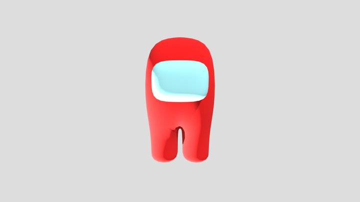 Among Us Crewmate v1 3D Model