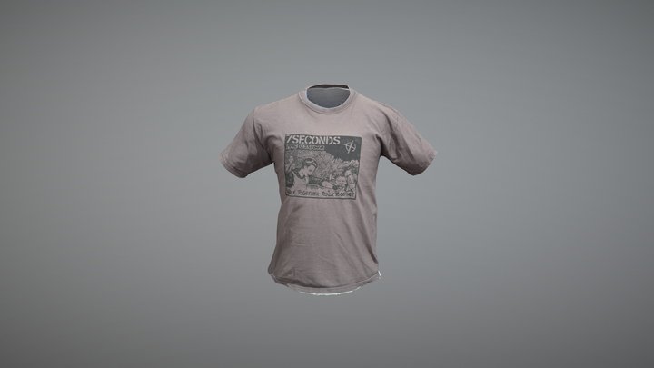 7SECONDS T-Shirt – Free 3D Model STL