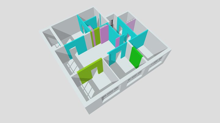 перегородки 3D Model