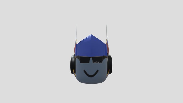 clockwork's head i'm using for a yt effect 3D Model