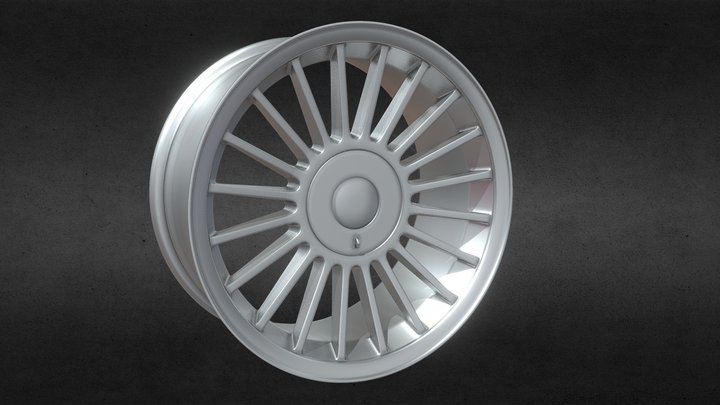 Alpina Rim 8,5x18" for BMW 3 Series E46 3D Model