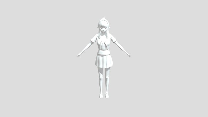 Ayano-aishi-manikin-with-bones 3D Model