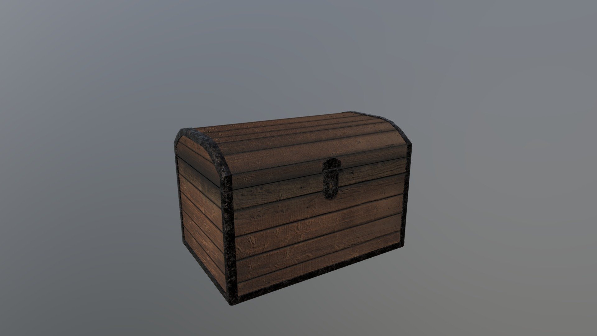 Animated wooden chest - Download Free 3D model by Raccoonion ...