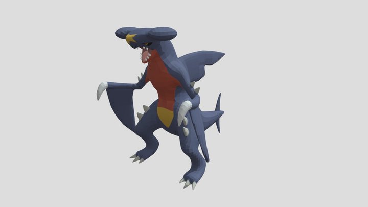 Garchomp 3D Model