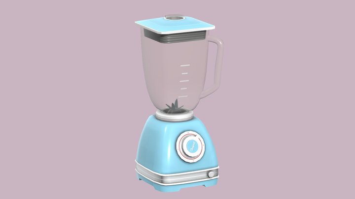 Spirit City - Kitchen DLC - Retro Blender 3D Model