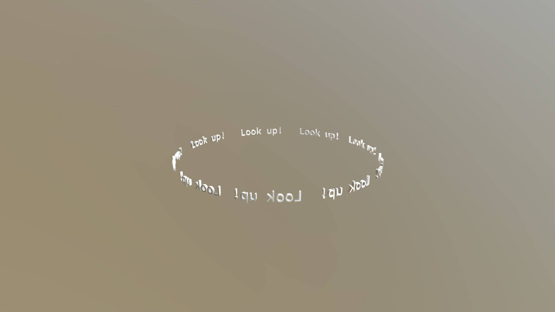 look up ring