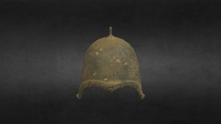 春秋护头铜胄 3D Model
