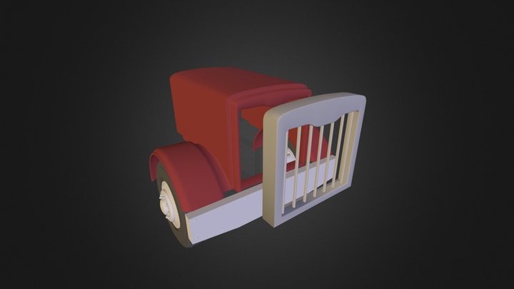 Front Hood Teir Grill Progress1 3D Model