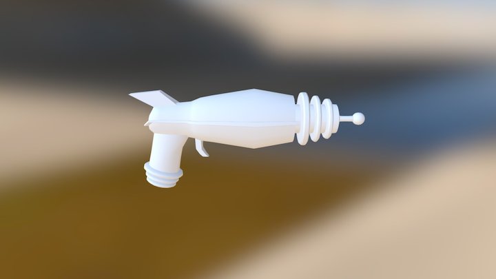 Ray Gun 3D Model
