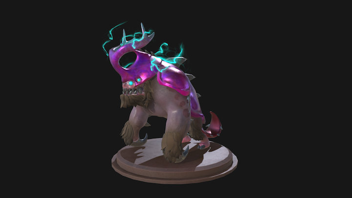 Electric Beatle Beast 3D Model