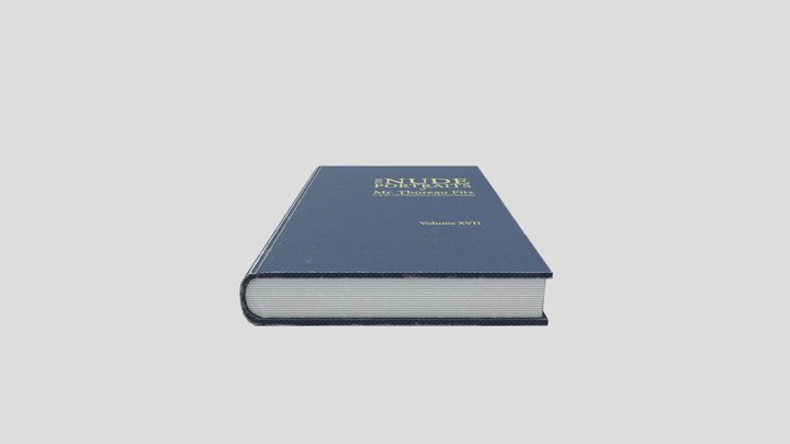 Book 3D Model