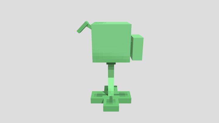 Peashooter - PvZ 3D Model