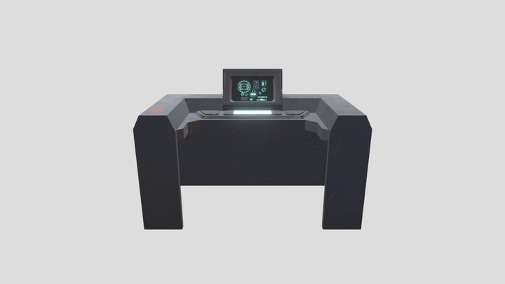 Test Computer 3D Model