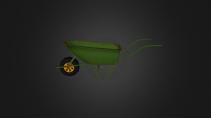Kruiwagen 3D Model