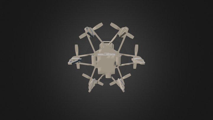 ELF VRdrone 3D Model