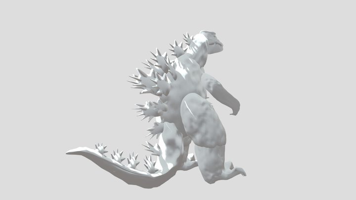 Gojira 3D Model