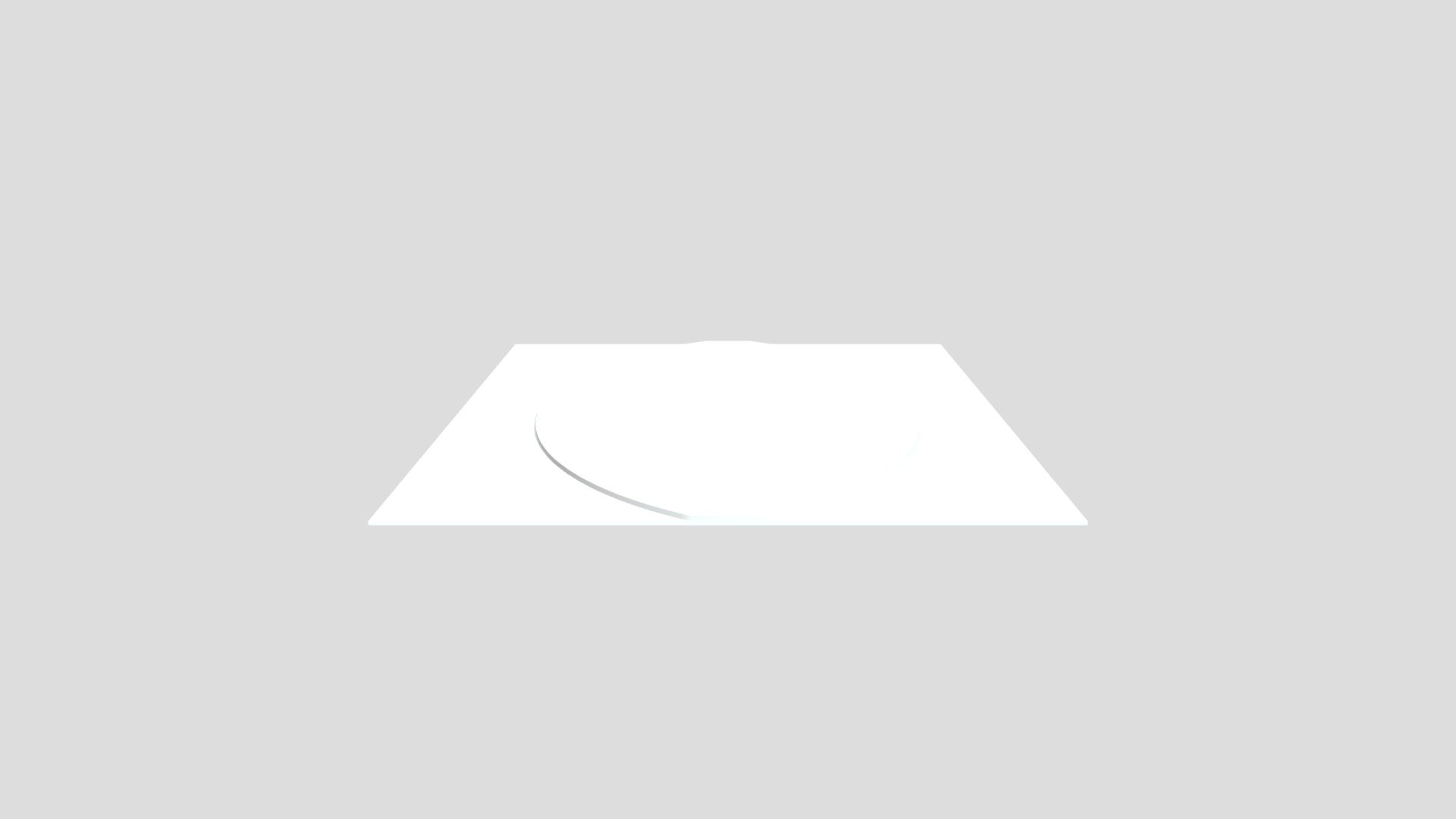 Curved-crease