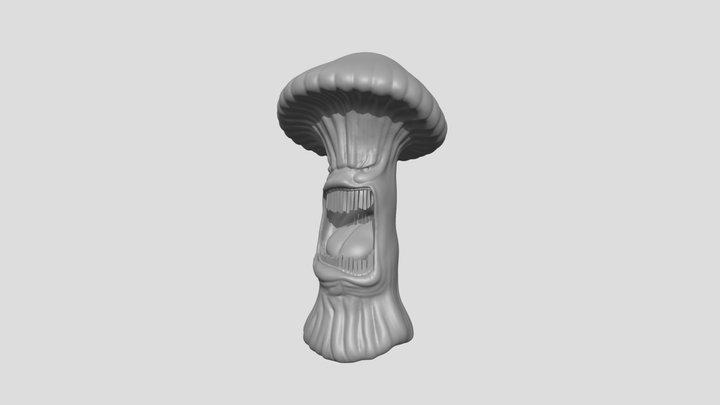 mushroom monster 3D Model
