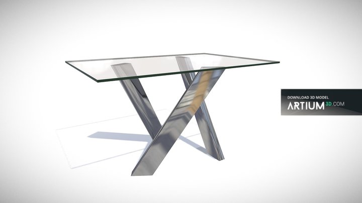 Dining table – Mikado 3D Model