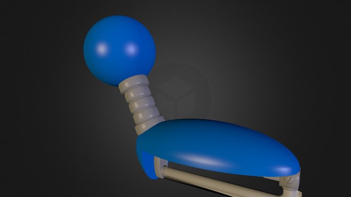 Energy Sword Arm 3D Model