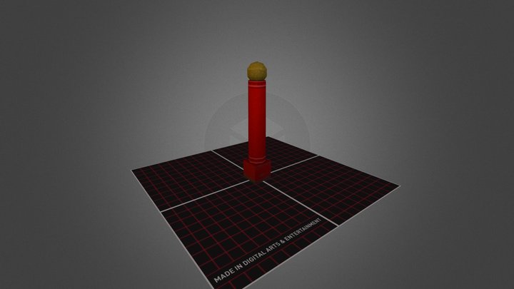 Prop_StreetPole 3D Model