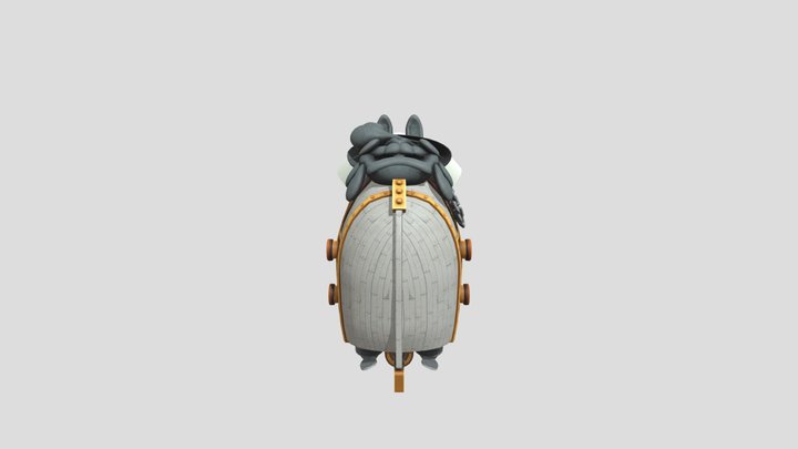 Super Mario Odyssey - Broodal Ship 3D Model