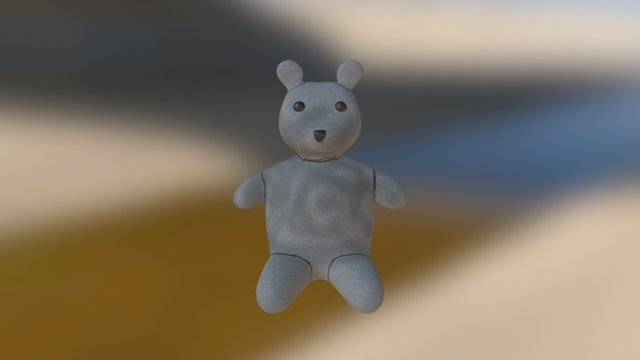 Teddy Bear Homework 3D Model