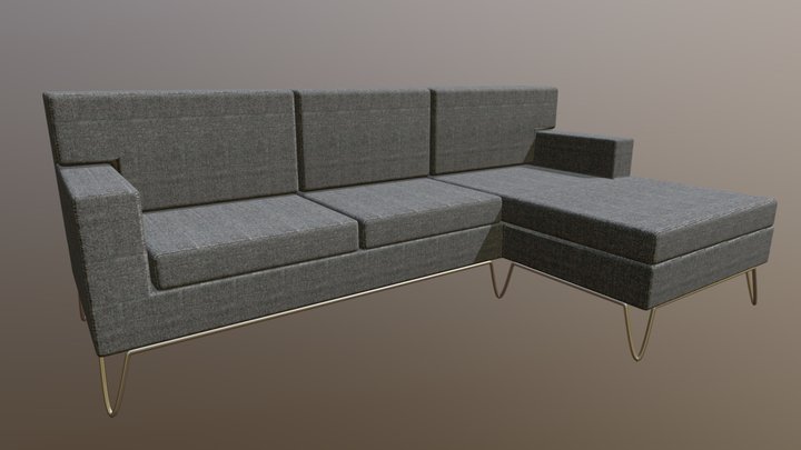 Soffa 3D Model