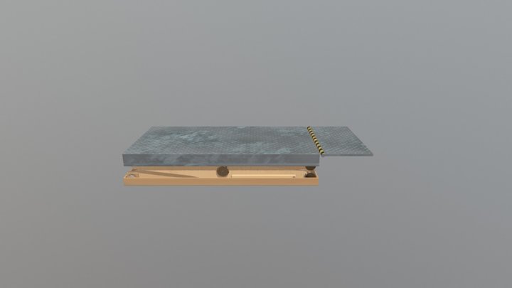 Hydraulic Lift 3D Model