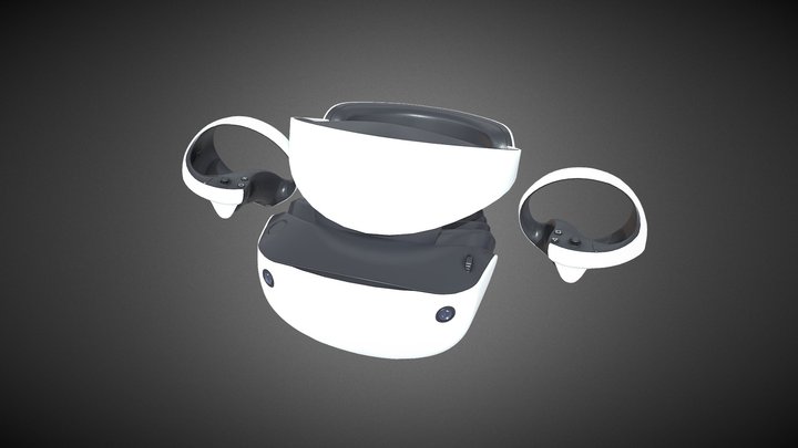 Play Station VR - 2 3D Model