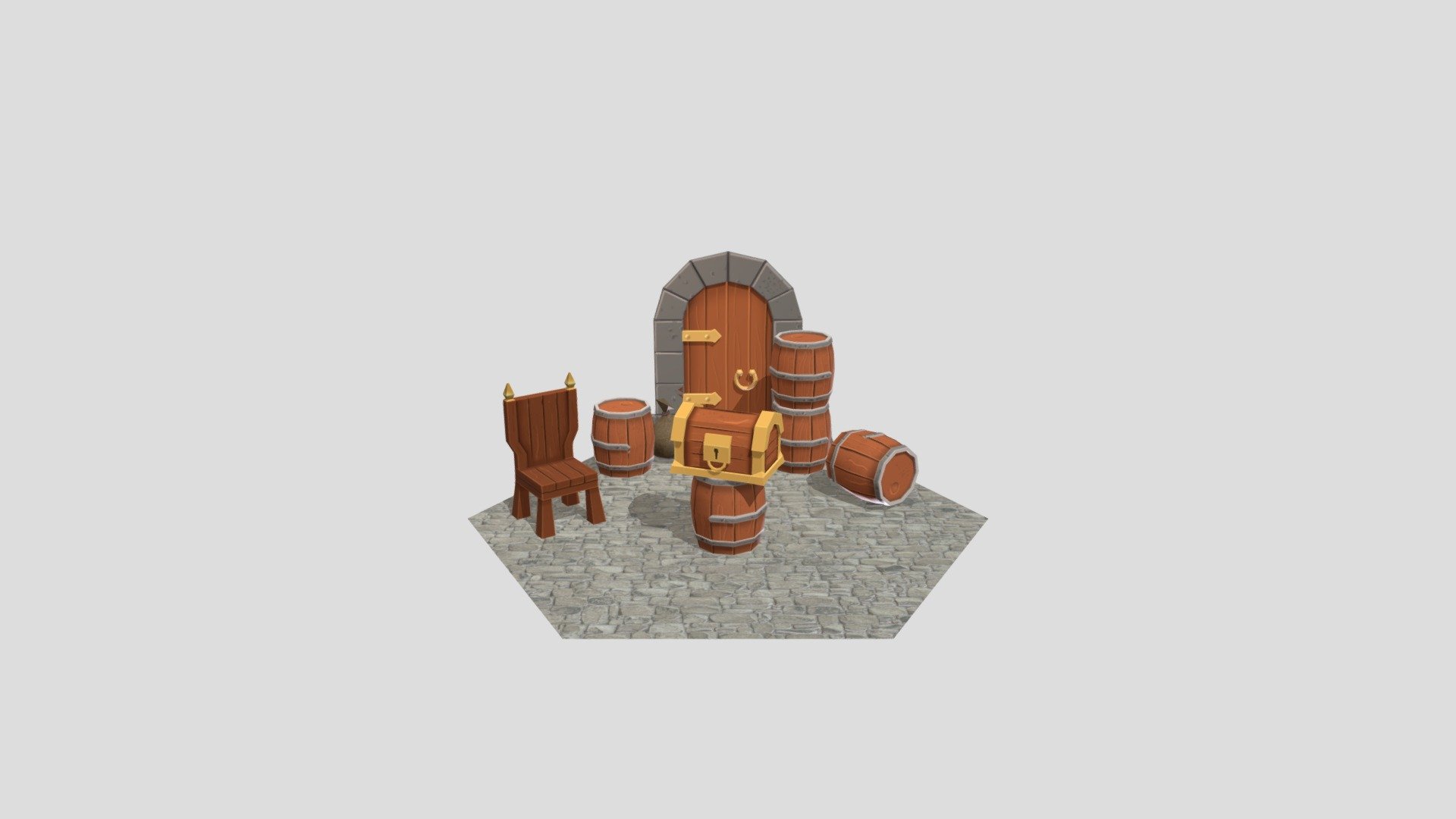 3D Assets Modelling Test