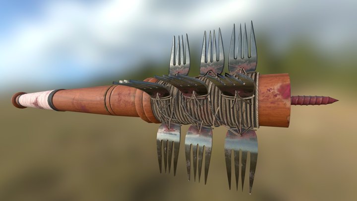 Table_Leg_Melee_Verpoort_Friedel_2DAE5 3D Model