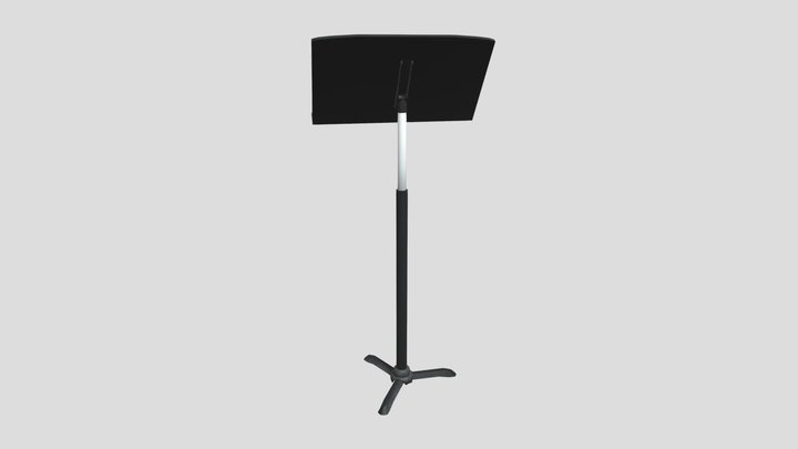 Manhasset Music Stand 3D Model